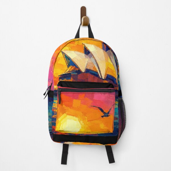 Item preview, Sunset in Sydney - Impasto Painting Sydney Opera House designed and sold by kittenkittenking.