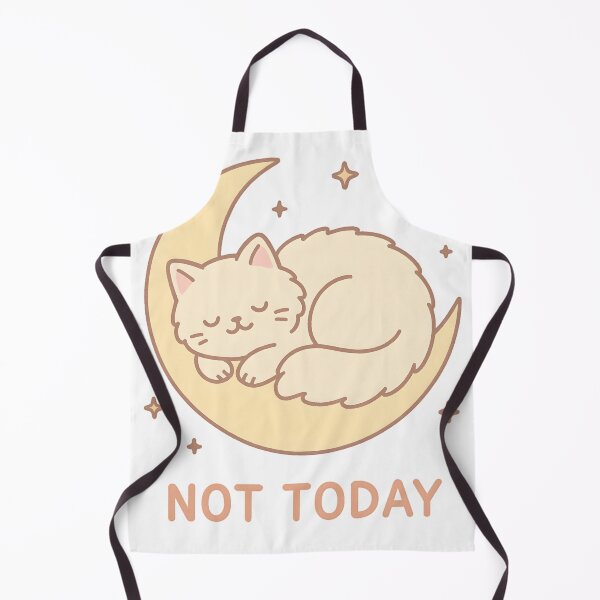 Item preview, Not Today Sleepy Cat | Cute Lazy Cat Aesthetic designed and sold by AVINN-SENPAI.