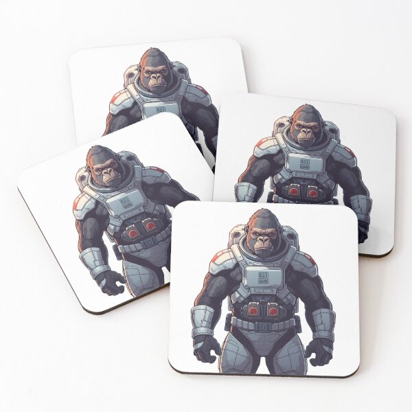 Item preview, Astronaut gorilla in a spacesuit designed and sold by TheDoodleDose.