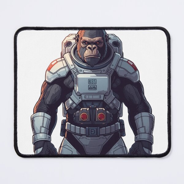 Item preview, Astronaut gorilla in a spacesuit designed and sold by TheDoodleDose.