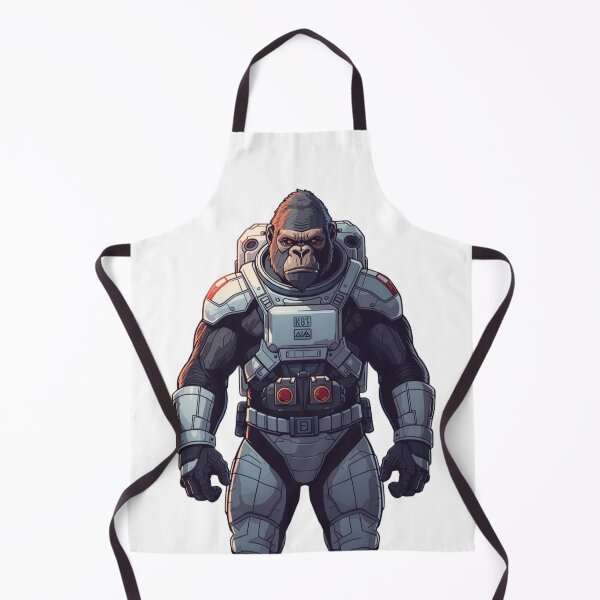 Item preview, Astronaut gorilla in a spacesuit designed and sold by TheDoodleDose.