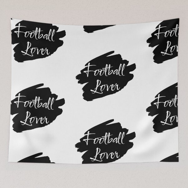 Item preview, Football Lover typography design  designed and sold by Swati's Digital Den.