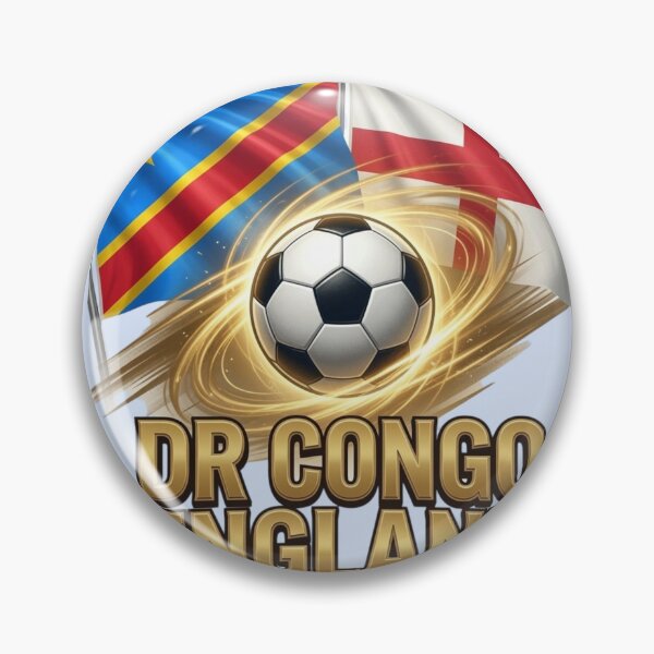 Item preview, DR Congo vs England 2026 Soccer Match Poster designed and sold by Nexus Space.