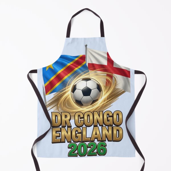 Item preview, DR Congo vs England 2026 Soccer Match Poster designed and sold by Nexus Space.