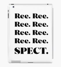 RESPECT iPad Case/Skin