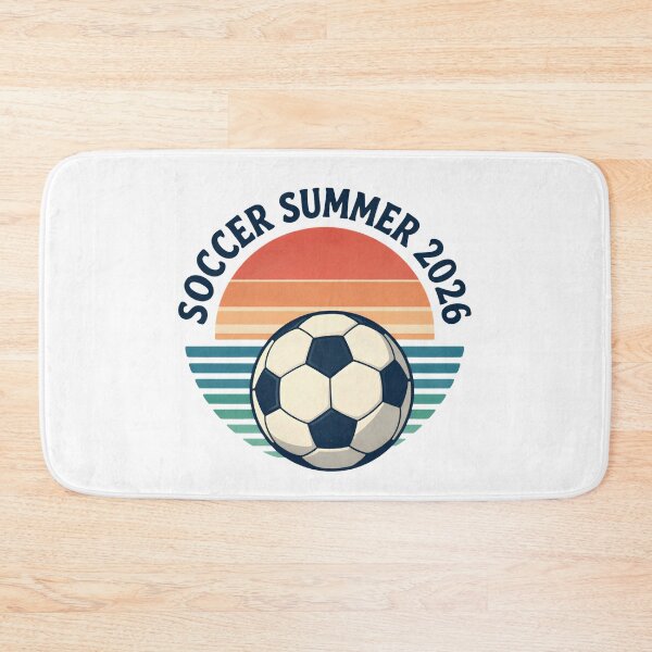 Item preview, Vintage Soccer Summer 2026 Football Art designed and sold by Gallery-yuuna .