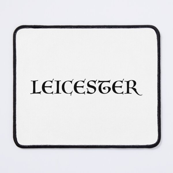 Item preview, Leicester old medieval style text (Black) designed and sold by STUDIO-72.