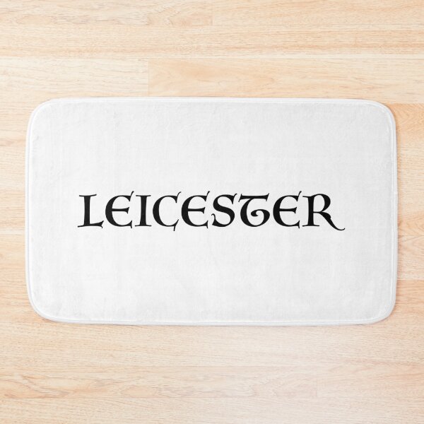 Item preview, Leicester old medieval style text (Black) designed and sold by STUDIO-72.