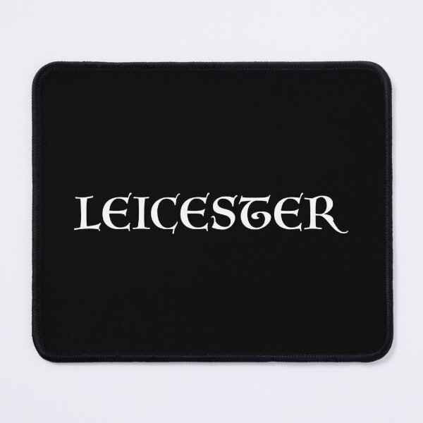 Item preview, Leicester old medieval style text (White) designed and sold by STUDIO-72.