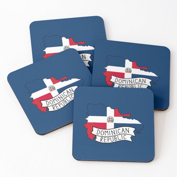 Item preview, Dominican Republic Flag Map | Dominican Flag Country Map | Patriotic Dominican Republic Gift | Travel Souvenir Design designed and sold by ronakris009.