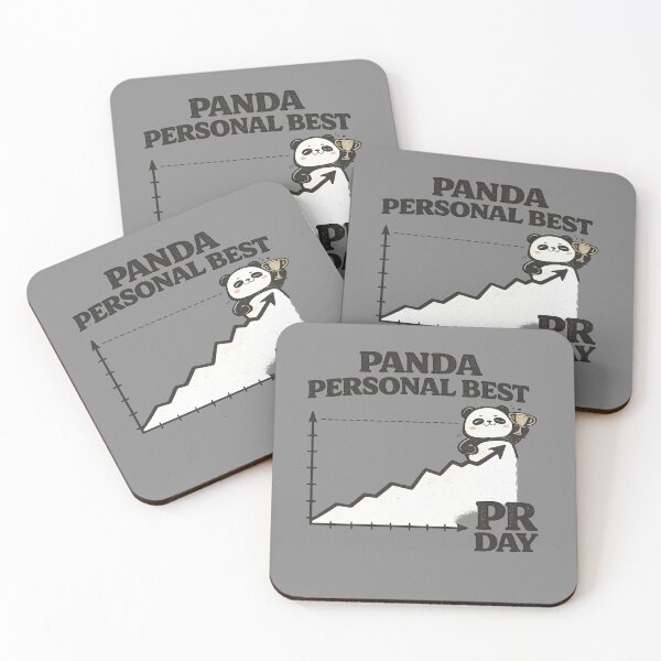 Item preview, Panda Personal Best PR Day Funny Gym Panda Meme designed and sold by Gremlin Hours.