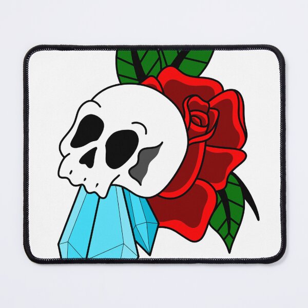 Item preview, Rose & Skull designed and sold by WiltedBoneCo.