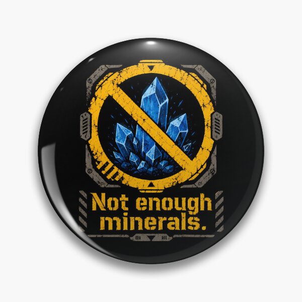 Item preview, Orbital Mining Hazard Tag designed and sold by agearb.