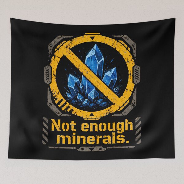 Item preview, Orbital Mining Hazard Tag designed and sold by agearb.