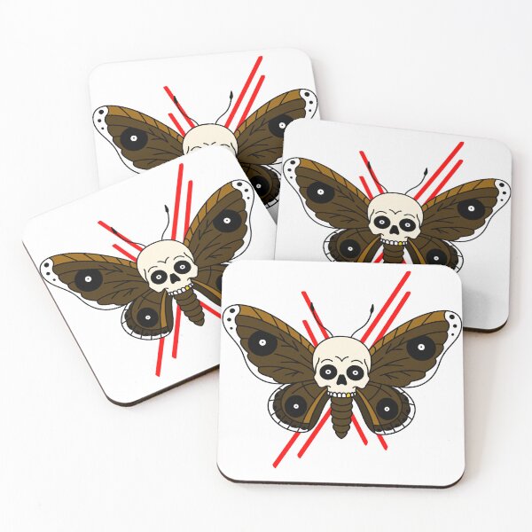 Item preview, Death Moth designed and sold by WiltedBoneCo.