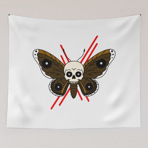 Item preview, Death Moth designed and sold by WiltedBoneCo.
