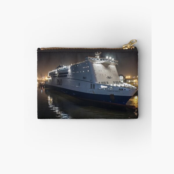 Item preview, P&O Pride of Hull Ferry at Night designed and sold by ArtworkNorth.