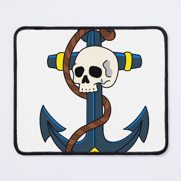 Item preview, Skull & Anchor designed and sold by WiltedBoneCo.