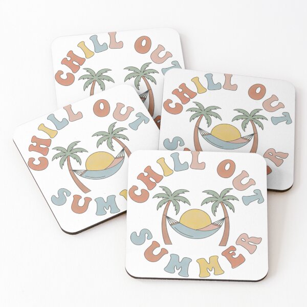 Item preview, Chill Out Summer Tropical Beach Vibes Design designed and sold by Mialunaa.