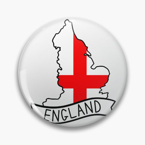 Aperçu de l'œuvre England Flag Map | English Flag Country Map | Patriotic England Gift | Travel Souvenir Design créée et vendue par ronakris009.