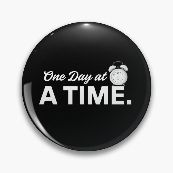 Item preview, Mindfulness One Day at a Time Quote designed and sold by aestheticsoft01.