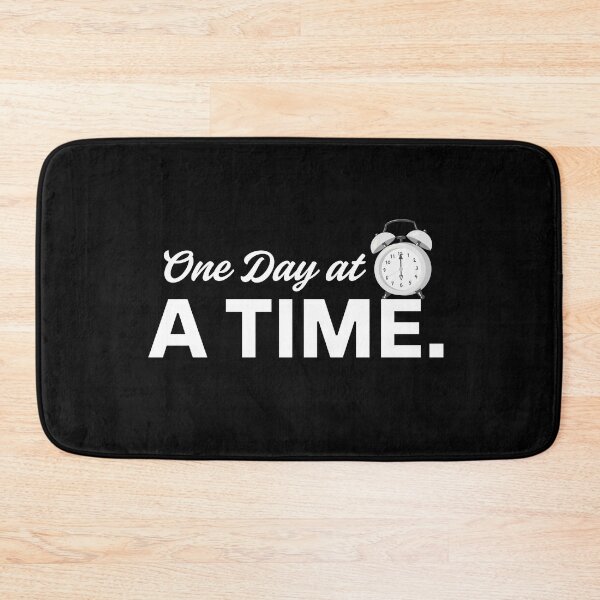Item preview, Mindfulness One Day at a Time Quote designed and sold by aestheticsoft01.