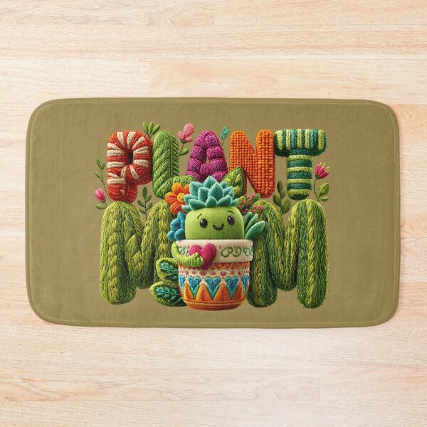 Item preview, Cute Plant Mom Succulent Embroidered Design designed and sold by MegaNovaArt.