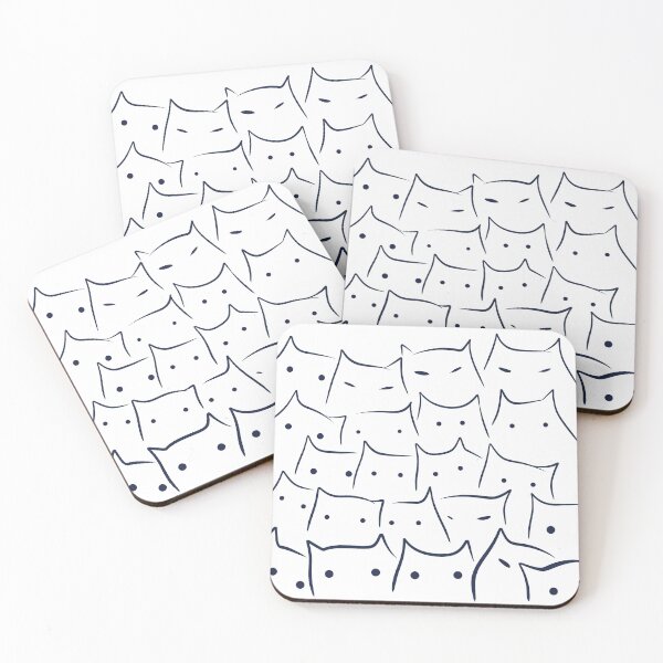 Item preview, Minimalist Cats designed and sold by IvysCreativityHouse.