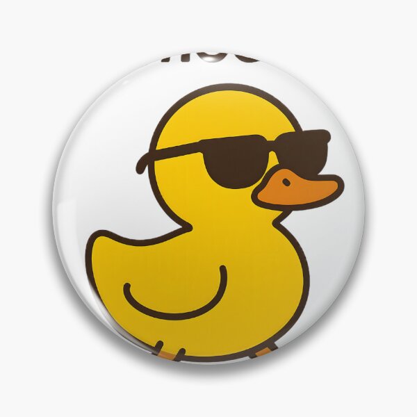 Item preview, No Thoughts Cool Duck | Funny Minimal Duck Meme designed and sold by AVINN-SENPAI.