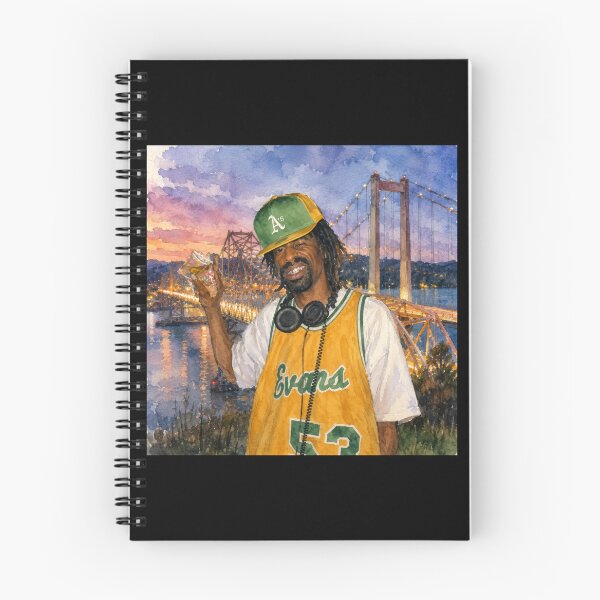 Item preview, Mac Dre Lives On – Vallejo Bridge Watercolor Tribute designed and sold by DyfunctionalTee.