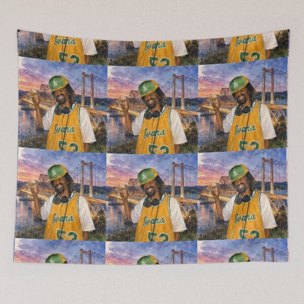 Item preview, Mac Dre Lives On – Vallejo Bridge Watercolor Tribute designed and sold by DyfunctionalTee.