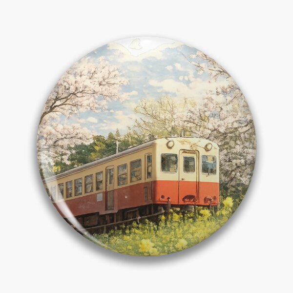 Item preview, Cozy Ghibli Inspired Spring Train designed and sold by luiarteu.