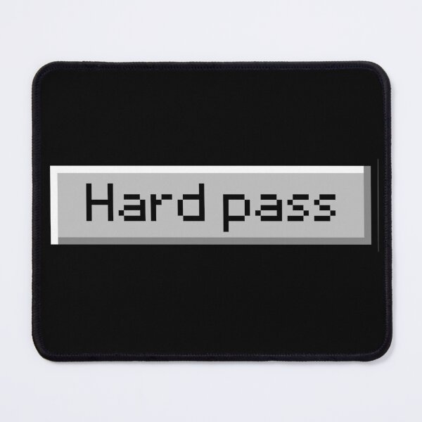 Item preview, Vintage and Retro | Hard pass | Pixel art | Retro dialog box designed and sold by TheWombatShed.