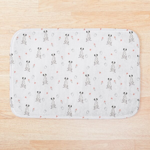 Item preview, Minimalist Flat Design Dalmatian Dog White Pattern designed and sold by svitlaarty.
