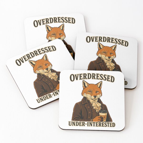 Item preview, Funny Fox Coffee Introvert Humor designed and sold by Gentlestate.