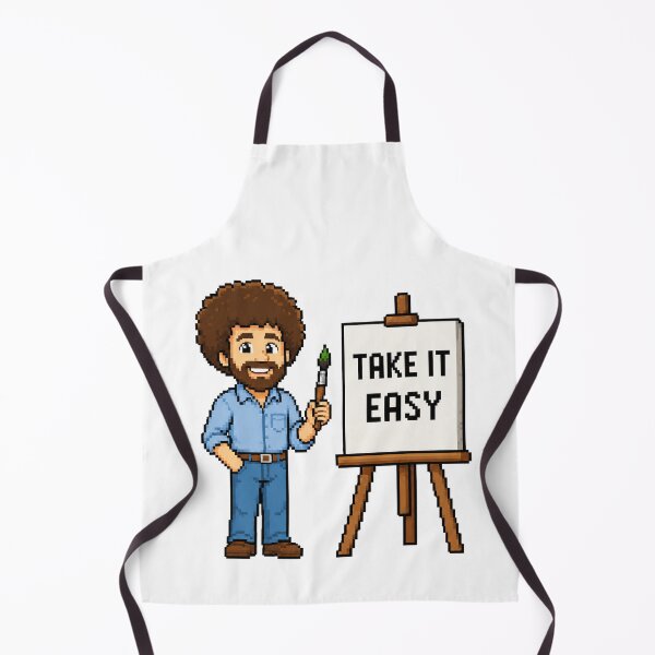 Artikelvorschau, Bob Ross Take It Easy Fan-Art entworfen und verkauft von ANiyati.