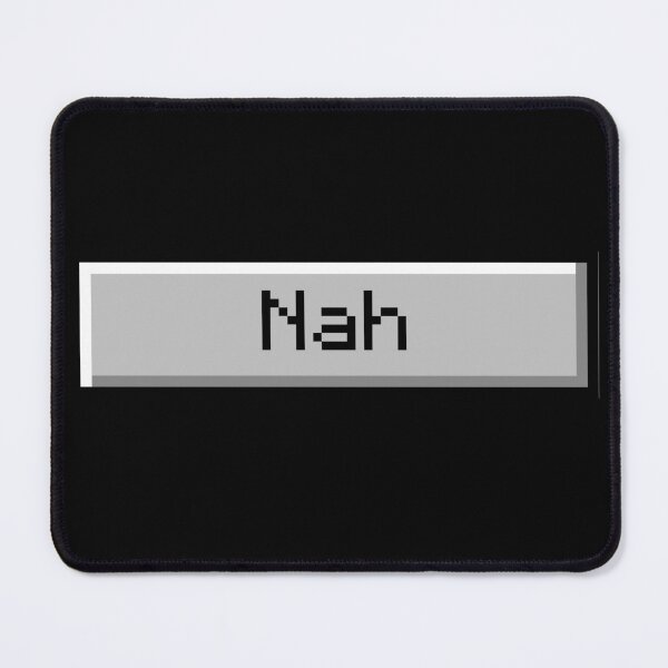 Item preview, Vintage and Retro | Nah | Pixel art | Retro dialog box designed and sold by TheWombatShed.