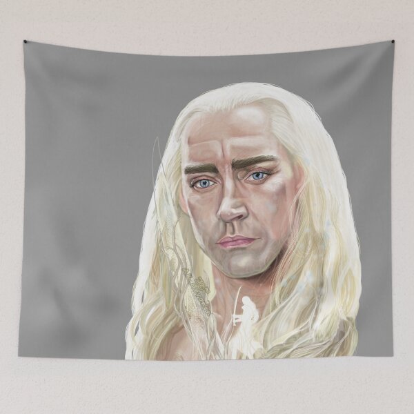 Item preview, Lee Pace King, handpainted Portrait designed and sold by AK-Hevonen.