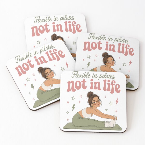 Item preview, Flexible In Pilates Not In Life Aesthetic Girl designed and sold by SnortStudio.