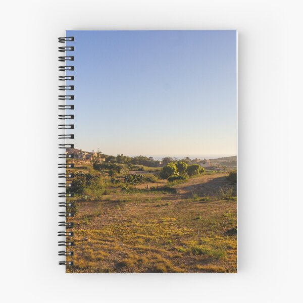 Item preview, Rural Landscape With Stone Walls and Rolling Hill Under Morning Fog and Blue Sky designed and sold by Nmallia.