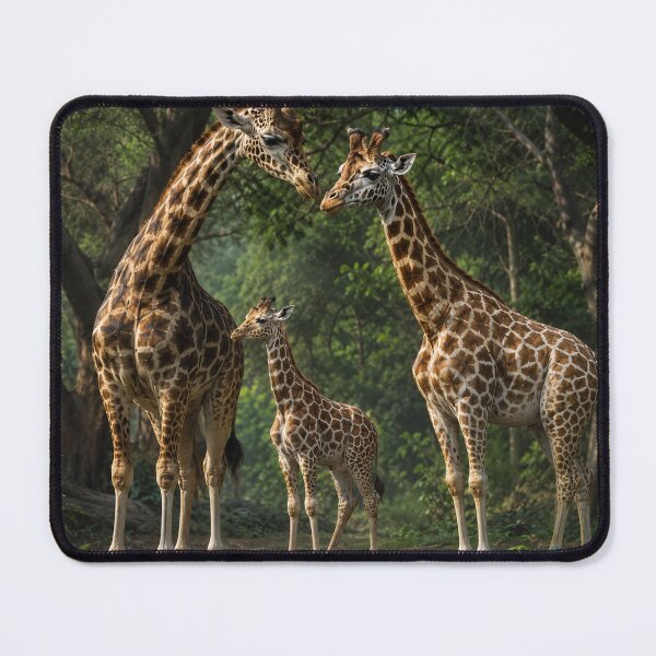 Item preview, Giraffe Family  designed and sold by AwesomeDigiShop.