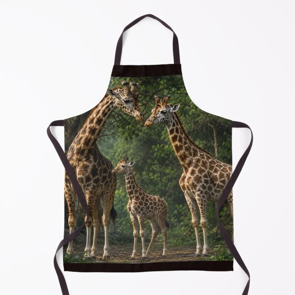 Item preview, Giraffe Family designed and sold by AwesomeDigiShop.