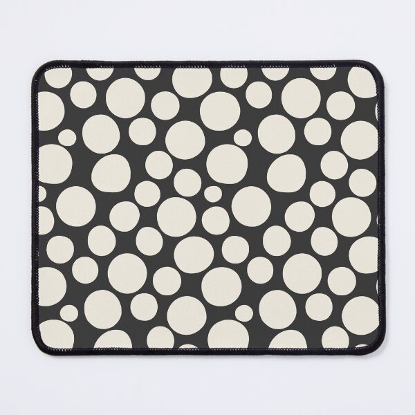 Item preview, Charcoal and Cream Polka Dot Seamless Pattern designed and sold by Little Wimbly.