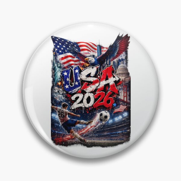 Item preview, World Cup 2026 USA Soccer Merch | Football Fan Gear | USA Sports Apparel Tee ver 3 designed and sold by CosmicNook1.