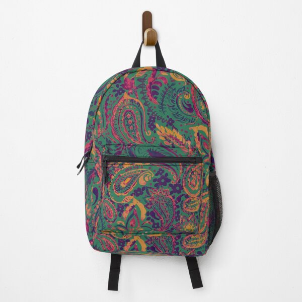 Item preview, Paisley pattern on green designed and sold by bokasin.