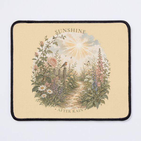 Item preview, Sunshine After Rain | Vintage Cottage Garden Botanical Illustration designed and sold by Bound for Wonder.
