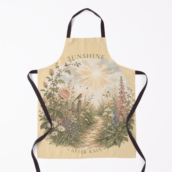 Item preview, Sunshine After Rain | Vintage Cottage Garden Botanical Illustration designed and sold by Bound for Wonder.