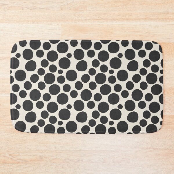 Item preview, Charcoal Polka Dot Seamless Pattern designed and sold by Little Wimbly.