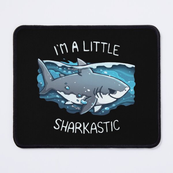 Item preview, I'm a Little Sharkastic - Funny Sarcastic Shark Pun designed and sold by haitrieuic96.