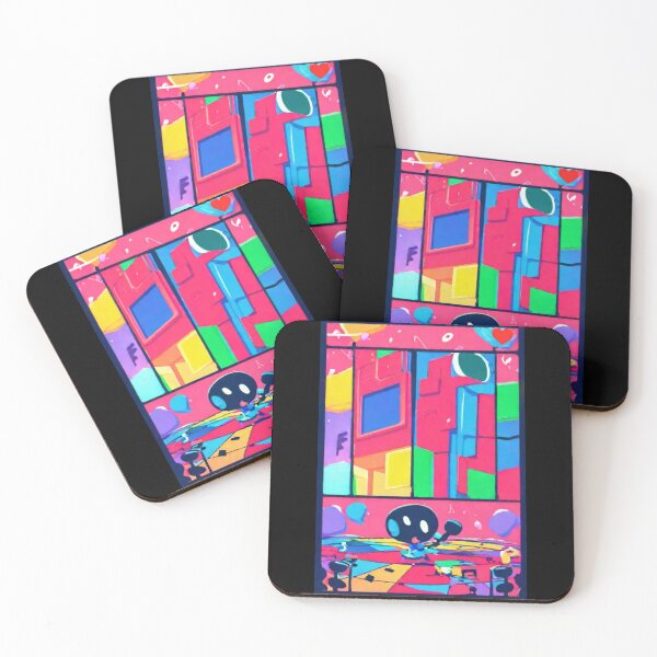 Item preview, Art - Pop Art Illustration, Abstract Colorful Urban Composition designed and sold by Zone--Gaming.